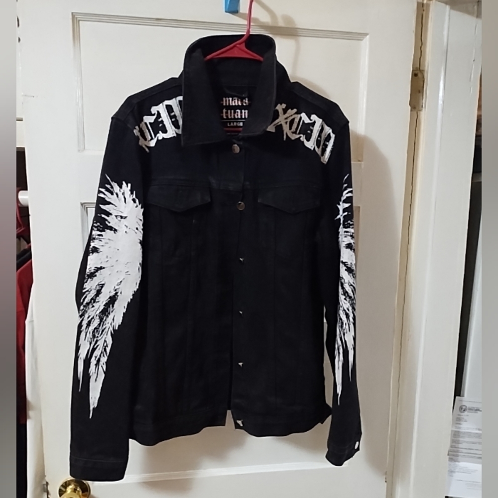 Limited Edition Mark Tuan x Represent : XCIII Denim Jacket Large GOT7 Streetwear